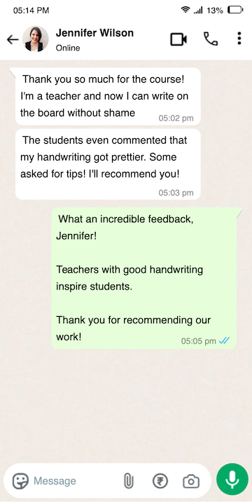 Chat with Jennifer